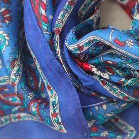 Indian silk scarf