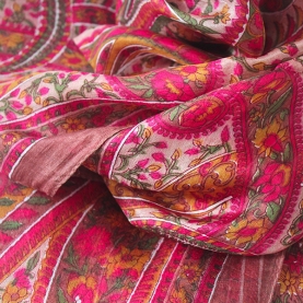 Indian silk scarf
