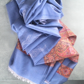 Indian Jamawar cotton scarf