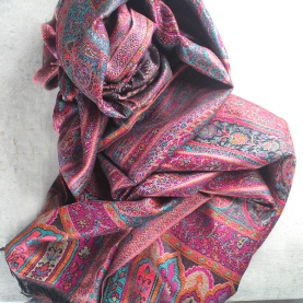 Indian cotton shawl