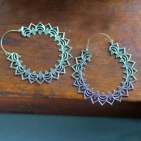 Indian creole earrings