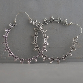 Boucles d'oreilles indiennes