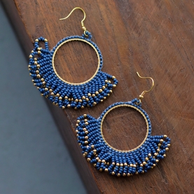Boucles d'oreilles indiennes