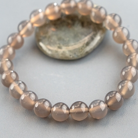 Indian bracelet with Grey agate stones