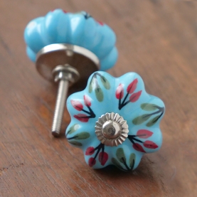 Indian ceramic door knobs