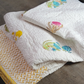 Couette indienne en coton Rajai