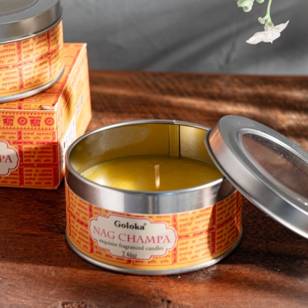 Indian scented candle Nag champa 70g