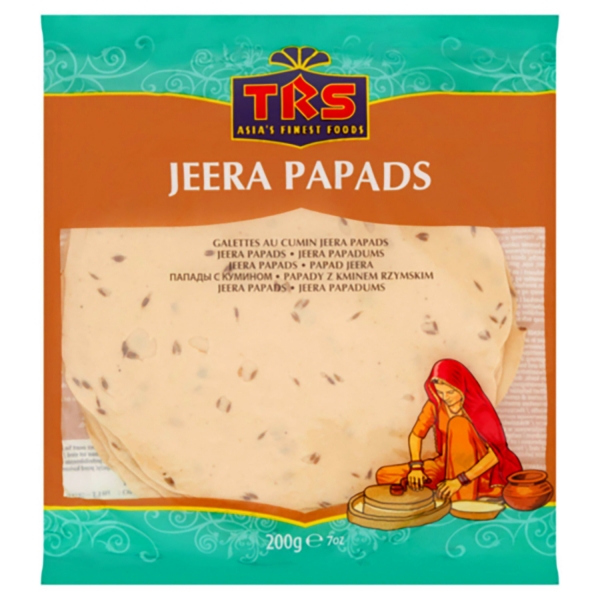 Papadum ou Papad indien au cumin 200g