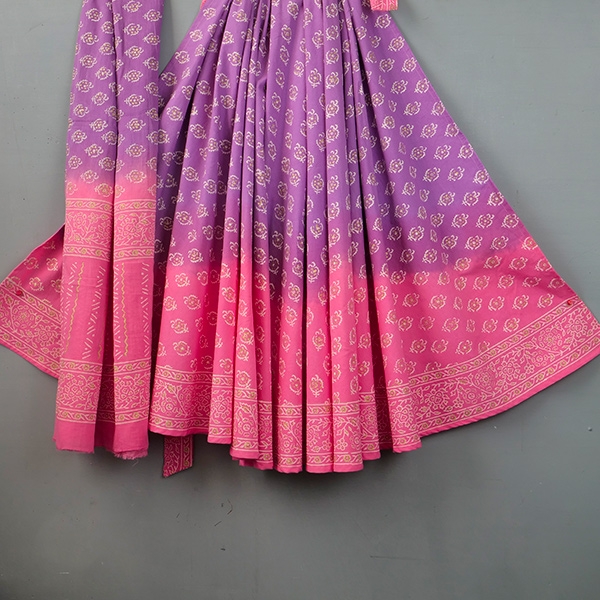 Tenue Indienne En Coton Jupes Indiennes Pankaj e boutique Indienne