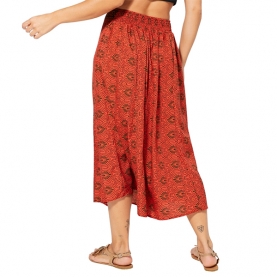 Indian printed flared skirt