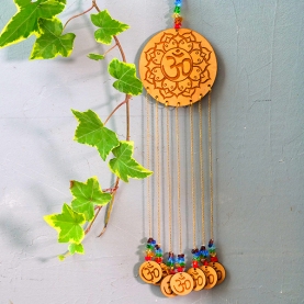 Carillon en bois indien
