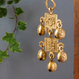 Carillon indien avec 5 grelots
