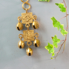 Carillon indien en bronze