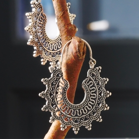 Indian jewel earrings