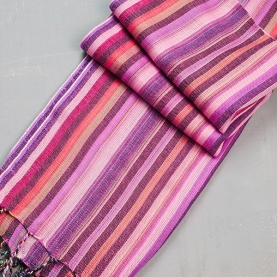 Indian scarf cotton pink
