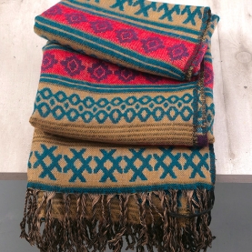 Nepalese woolen shawl traditional