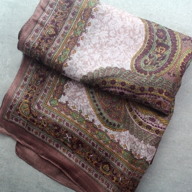 Indian silk scarf