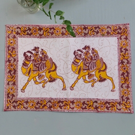 Indian cotton table mat