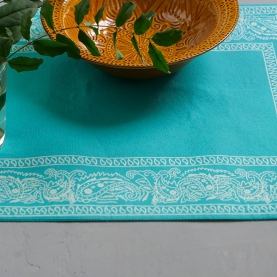 Set de table indien en coton imprimé