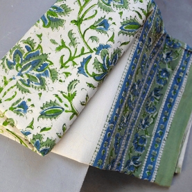Nappe indienne imprimée