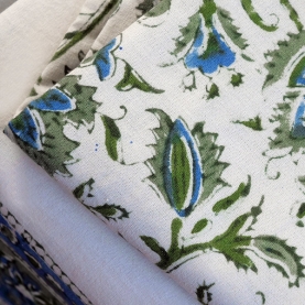 Nappe indienne coton imprimée