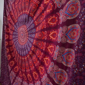 Indian cotton wall hanging Mandala