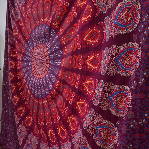 Indian cotton wall hanging Mandala