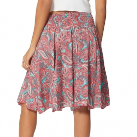 Indian printed short skirt