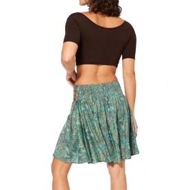 Indian printed short skirt