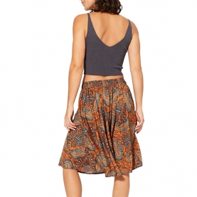 Indian printed short skirt