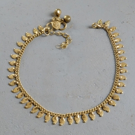 Indian fancy metal anklet Payjeb