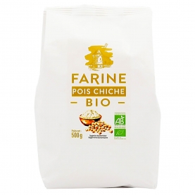 Farine de pois chiches biologique sans gluten 500g