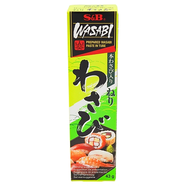 Pâte de wasabi pour cuisine asiatique 34g