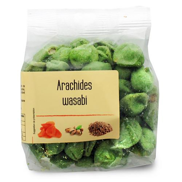 Arachides enrobées au wasabi 130g