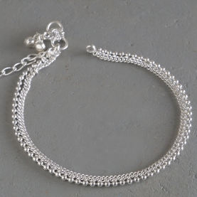 Bracelet de cheville indien ethnique