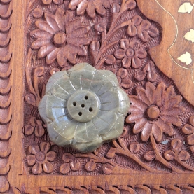 Indian marble incense sticks stand