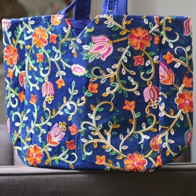Sac à main indien brodé
