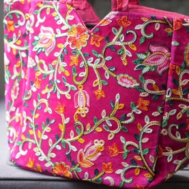 Sac à main indien brodé$