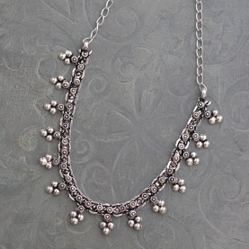 Collier indien plastron ethnique