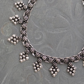 Collier indien plastron ethnique