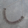 Collier indien plastron ethnique à mangues