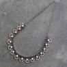 Collier indien plastron ethnique à perles