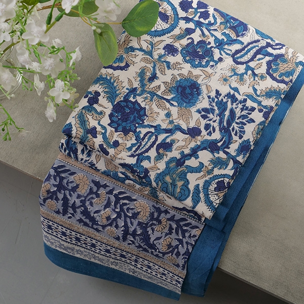 Indian cotton printed table cover