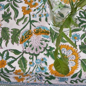 Indian printed table cover