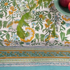 Indian cotton printed table cover