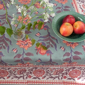 Indian cotton printed table cover