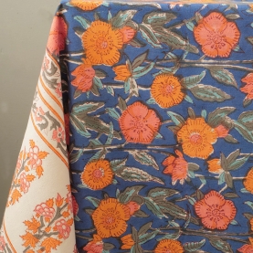 Indian cotton printed table cover