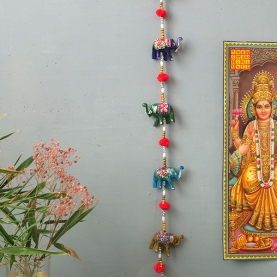 Indian elephant door hanging