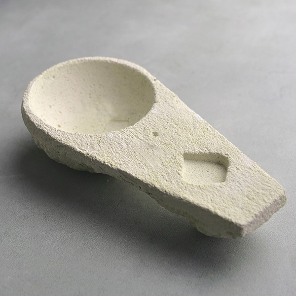 Traditional cement incense burner 3 in 1