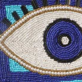 Pochette indienne artisanale